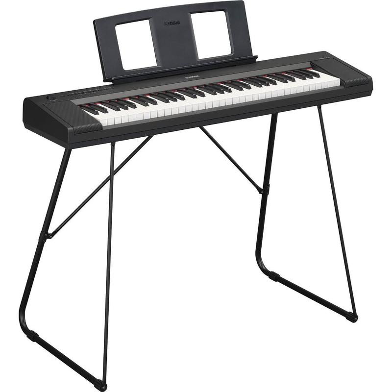 Teclado Yamaha Piaggero NP-15 NP15 Preto 5/8 Oitavas - Teclado